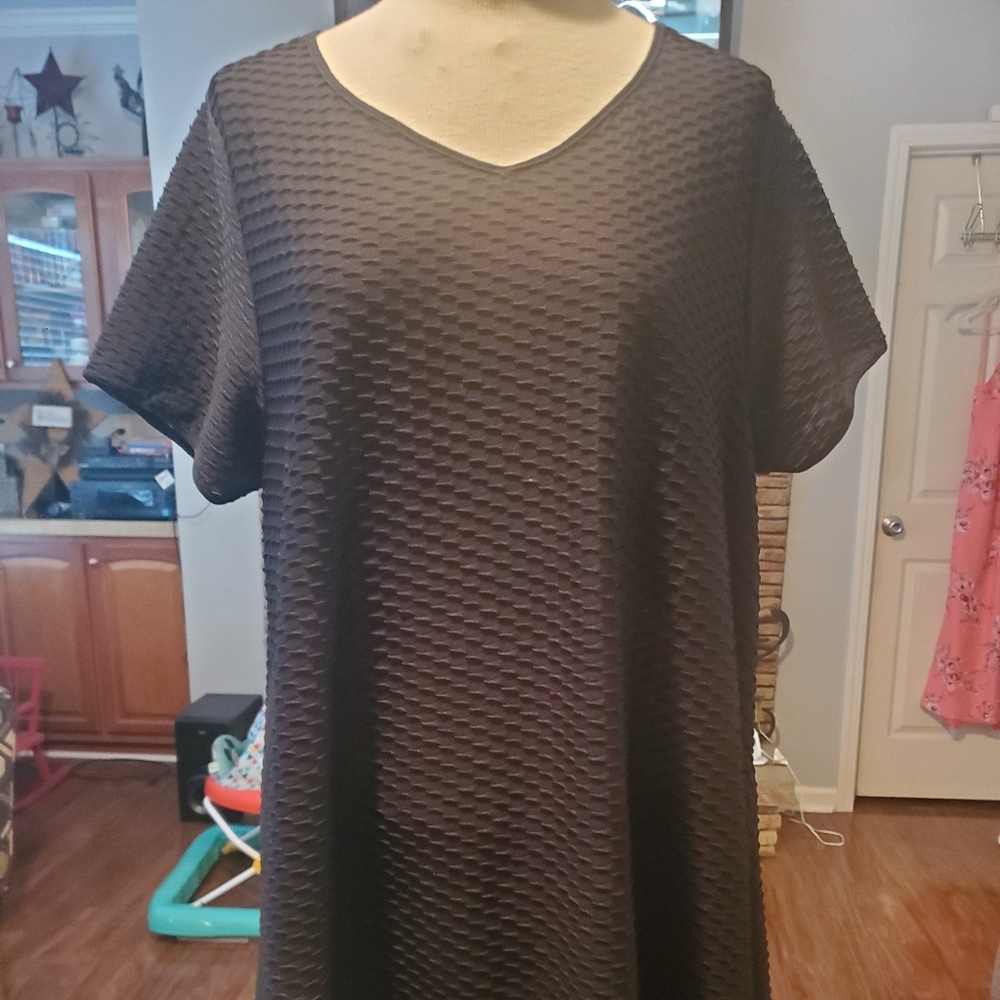 Le Cove Black Bathing Suit Cover  Size XL